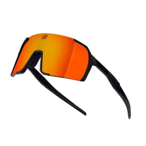 Gafas Force Glare Negra lente roja espejo  [0]