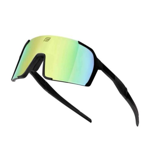 Gafas Force Glare Negra lente amarillo espejo 