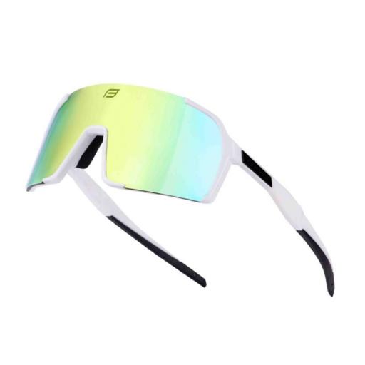 Gafas Force Glare Blanca lente amarillo espejo