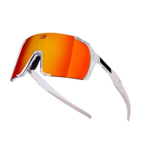 Gafas Force Glare Transparente lente roja espejo