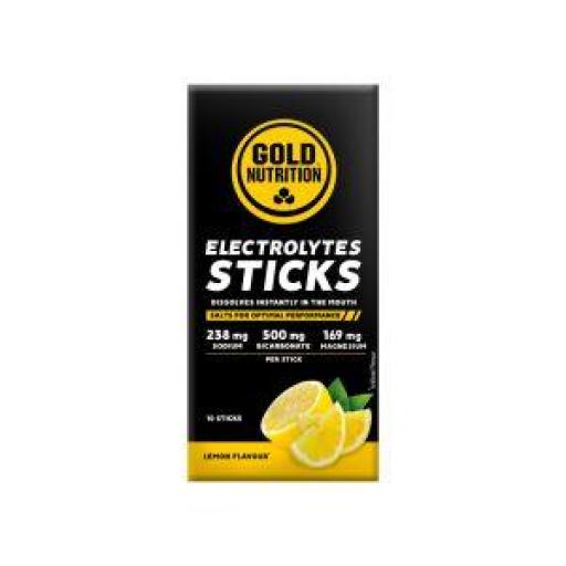Electrolitos Gold Nutrition Limon 10 sticks