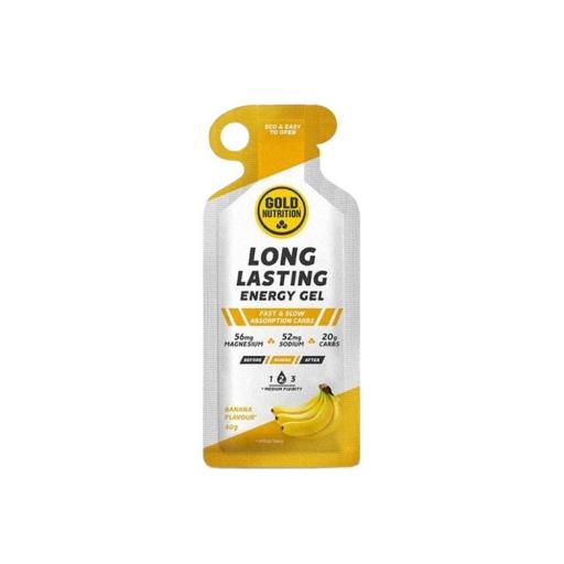 Gel Gold Nutrition Long Lasting Plátano 40g ( caja 16 unidades ) 