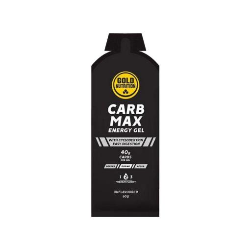 Gel Gold Nutrition Carbmax Neutro 60g ( caja 16 unidades )