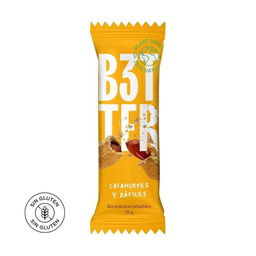 Barritas B3TTER bar Cacahuete 35g ( caja 15 unidades )