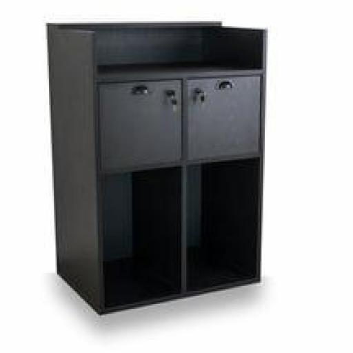 Mueble Recepción Negro [1]