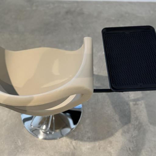 Bandeja ajustable silla peluquería [2]