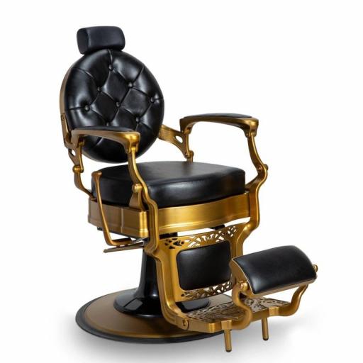 Sillón Barbero Dorado Check [1]
