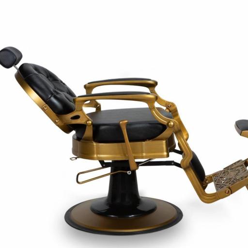 Sillón Barbero Dorado Check [3]
