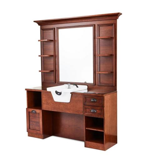 Tocador Barbero Jules Marrón [2]