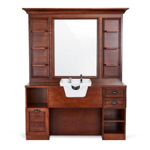 Tocador Barbero Jules Marrón