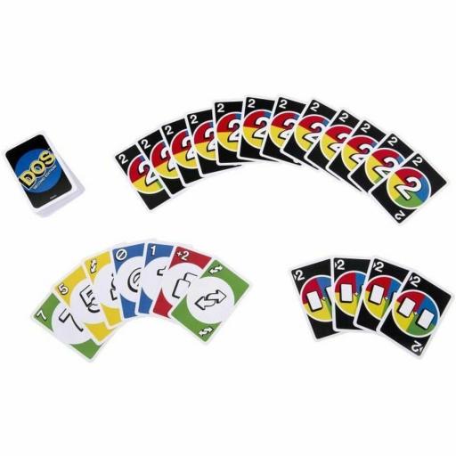 Juego de Cartas Mattel UNO DOS (FR) [3]