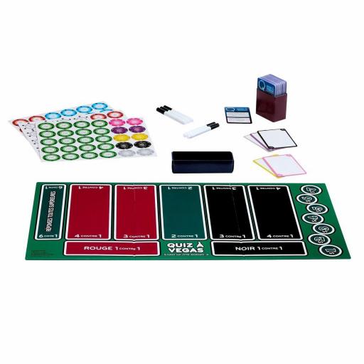 Juego de preguntas y respuestas Mattel Quiz à Vegas (FR) [1]