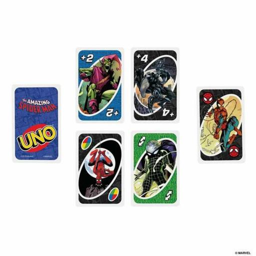 Juego de Cartas Mattel UNO Spiderman [1]