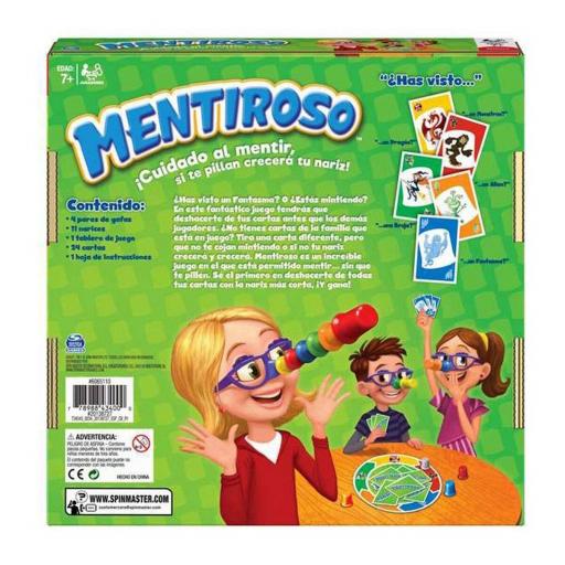 Juego de Mesa Spin Master Mentiroso 29 Piezas 26,67 x 26,67 x 5,08 cm [2]