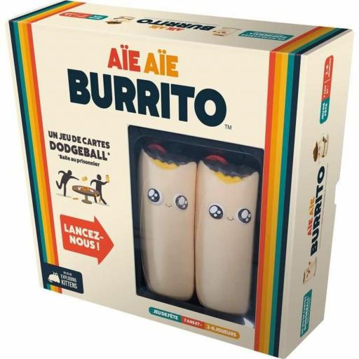 Juego de Mesa Asmodee Aïe Aïe Burrito (FR) [3]