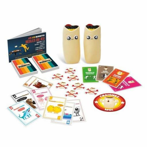 Juego de Mesa Asmodee Aïe Aïe Burrito (FR) [1]