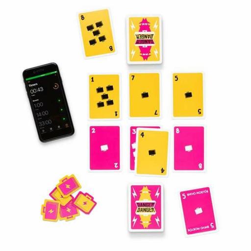 Juego de Cartas Asmodee Danger Danger [1]