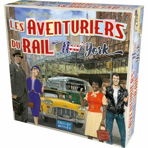Juego de Mesa Les Aventuriers du Rail - New York (FR) [1]