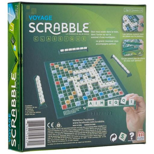 Juego de Mesa Mattel Scrabble Voyage (FR) [3]
