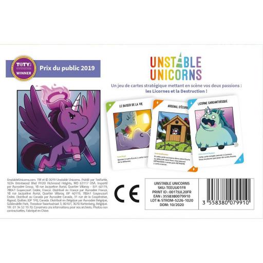 Juego de Mesa Asmodee Unstable Unicorns (FR) [3]