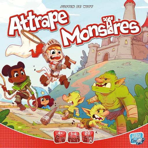 Juego de Mesa Asmodee Attrape Monstres [1]
