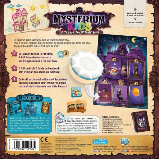 Juego de Mesa Asmodee Mysterium Kids: Le Trésor du Capitaine Bouh (FR) [3]