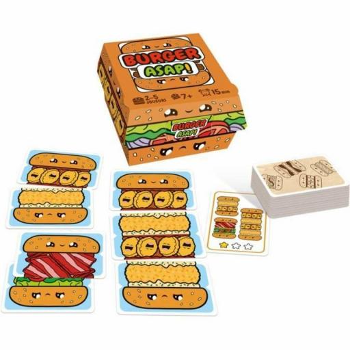 Juego de Mesa Asmodee Burger ASAP (FR) [2]