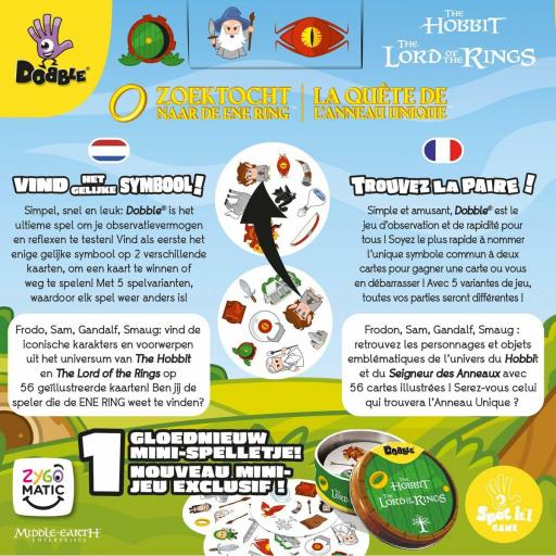 Juego de Mesa Asmodee Dobble The Lord of the Rings [1]