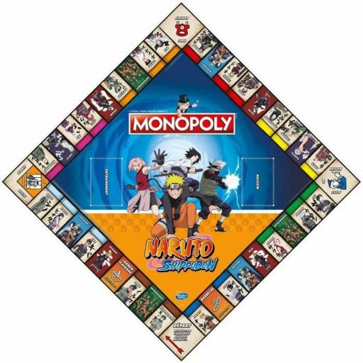 Juego de Mesa Winning Moves MONOPOLY Naruto (FR) [3]