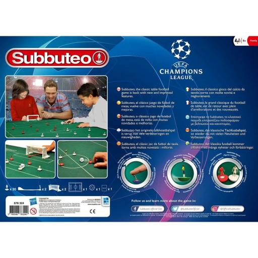 Juego de Mesa Megableu Subbuteo - Champions League Edition [1]