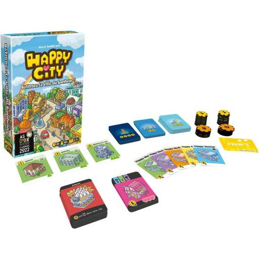 Juego de Mesa Asmodee Happy City (FR) [2]