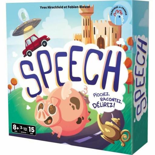 Juego de Mesa Asmodee Speech (FR) [2]