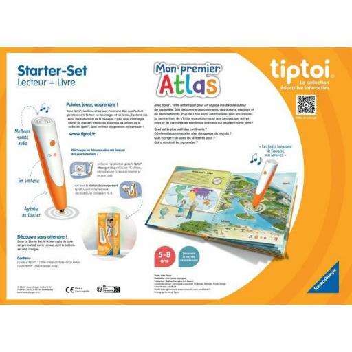 Juego Educativo Ravensburger tiptoi® Starter Atlas 4005556001774 (FR) [2]