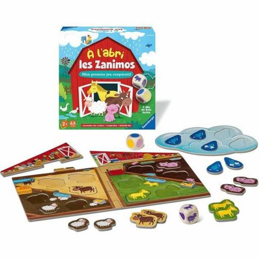 Juego Educativo Ravensburger À l'abri les Zanimos (FR) (1 Pieza) [2]