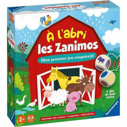 Juego Educativo Ravensburger À l'abri les Zanimos (FR) (1 Pieza) [1]
