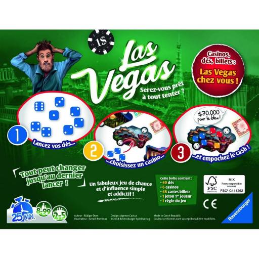 Juego de Mesa Ravensburger Las Vegas FR (Francés) [2]