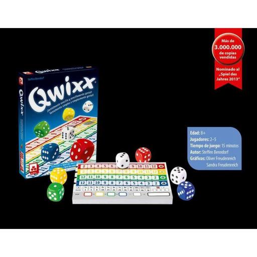 Juego Educativo Fournier Qwixx [2]