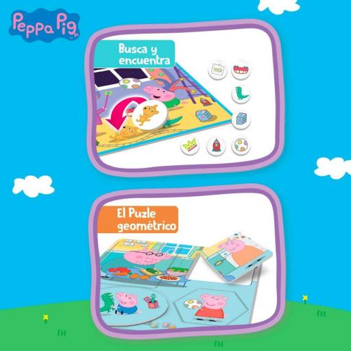 Juego Educativo Peppa Pig Edu Games Collection 24,5 x 0,2 x 24,5 cm (6 Unidades) 10 en 1 [2]