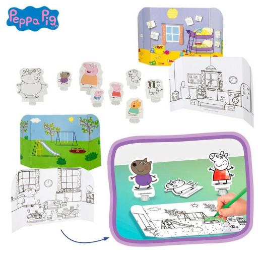 Juego Educativo Peppa Pig 23 x 31 x 9 cm (6 Unidades) [3]