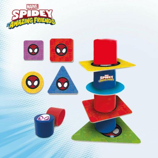 Juego Educativo Spidey 24,5 x 0,2 x 24,5 cm (6 Unidades) 10 en 1 [1]