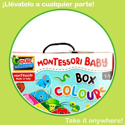 Juego Educativo Lisciani Giochi 26 x 6 x 26 cm Colores Método Montessori 61 Piezas (6 Unidades) [2]