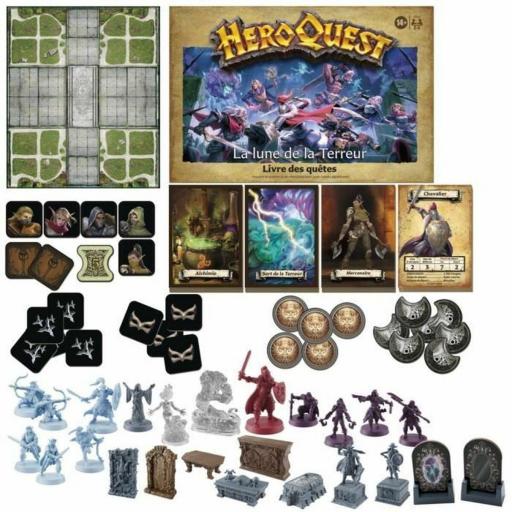 Juego de Mesa Hasbro Hero Quest: La Lune de la Terreur (Expansion Pack) (FR) [2]