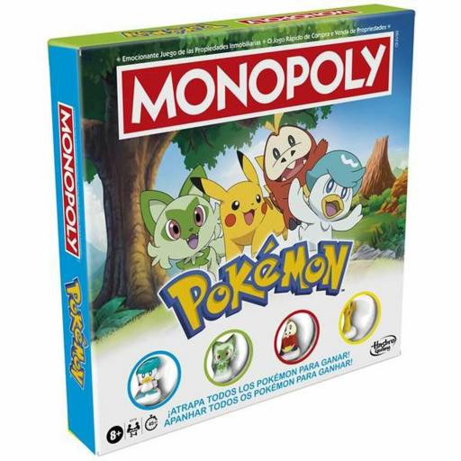 Juego de Mesa Hasbro Monopoly Pokemon