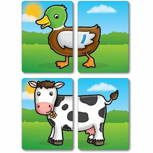 Juego Educativo Orchard Farmyard Heads & Tails (FR) [2]