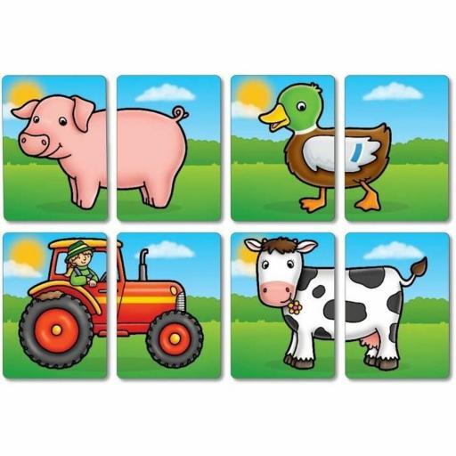 Juego Educativo Orchard Farmyard Heads & Tails (FR) [1]