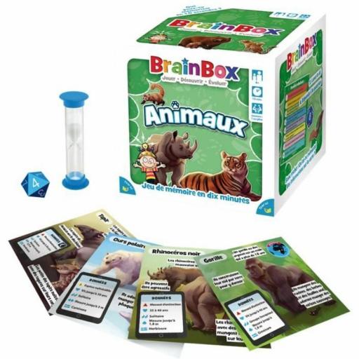 Juego Educativo Asmodee BrainBox - Animales [3]