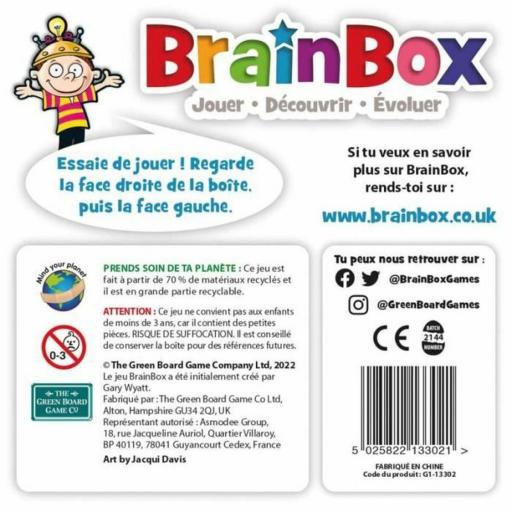 Juego Educativo Asmodee BrainBox - Animales [2]