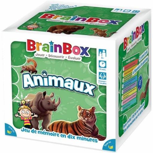 Juego Educativo Asmodee BrainBox - Animales [1]