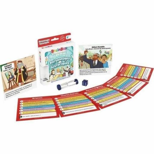Juego Educativo Brainbox personnages historiques [2]