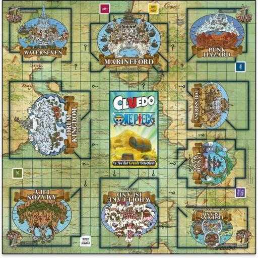 Juego de Mesa Winning Moves Cluedo One Piece [3]